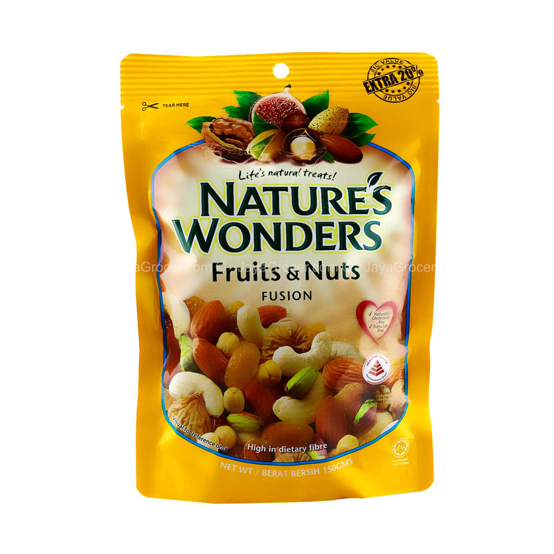 Nature’s Wonders Fusion of Fruits & Nuts 150g