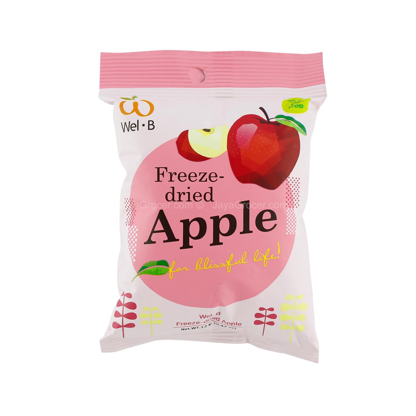 Wel. B Freeze-Dried Apple Fruit Snack 12g