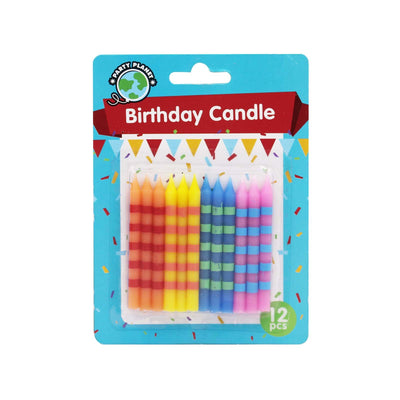 Printed Birthday Candle 12pcs/pack