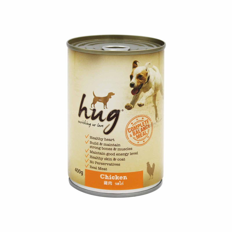 Hug Chicken Canned Dog Food 400g