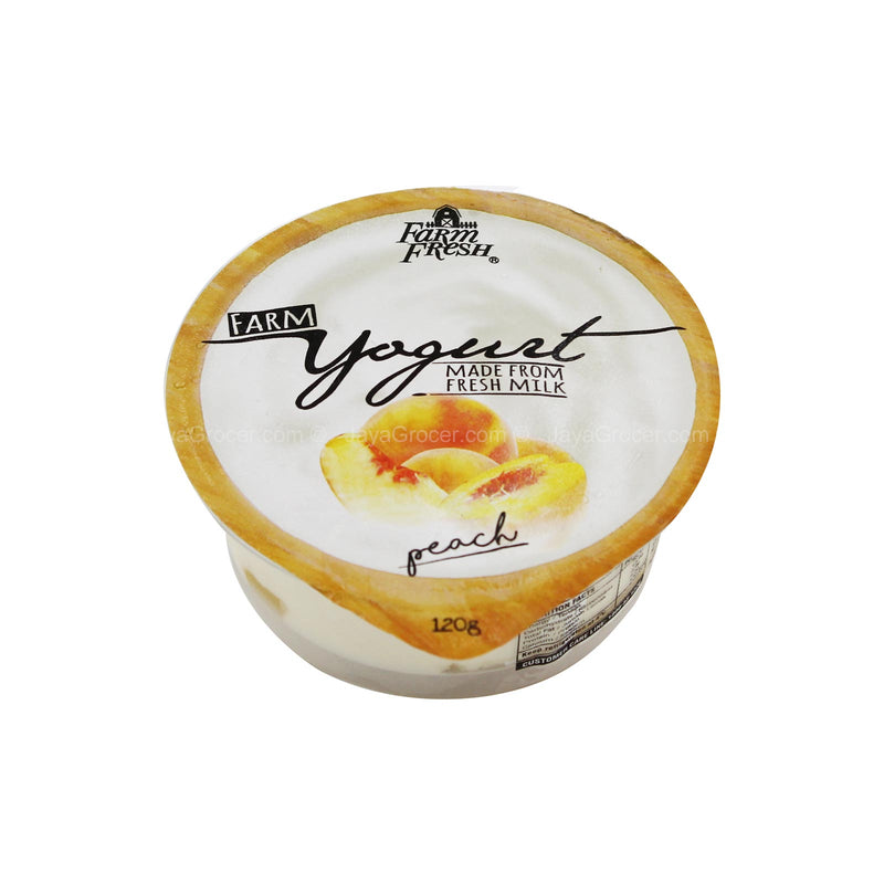 Farm Fresh Peach Yogurt 120g