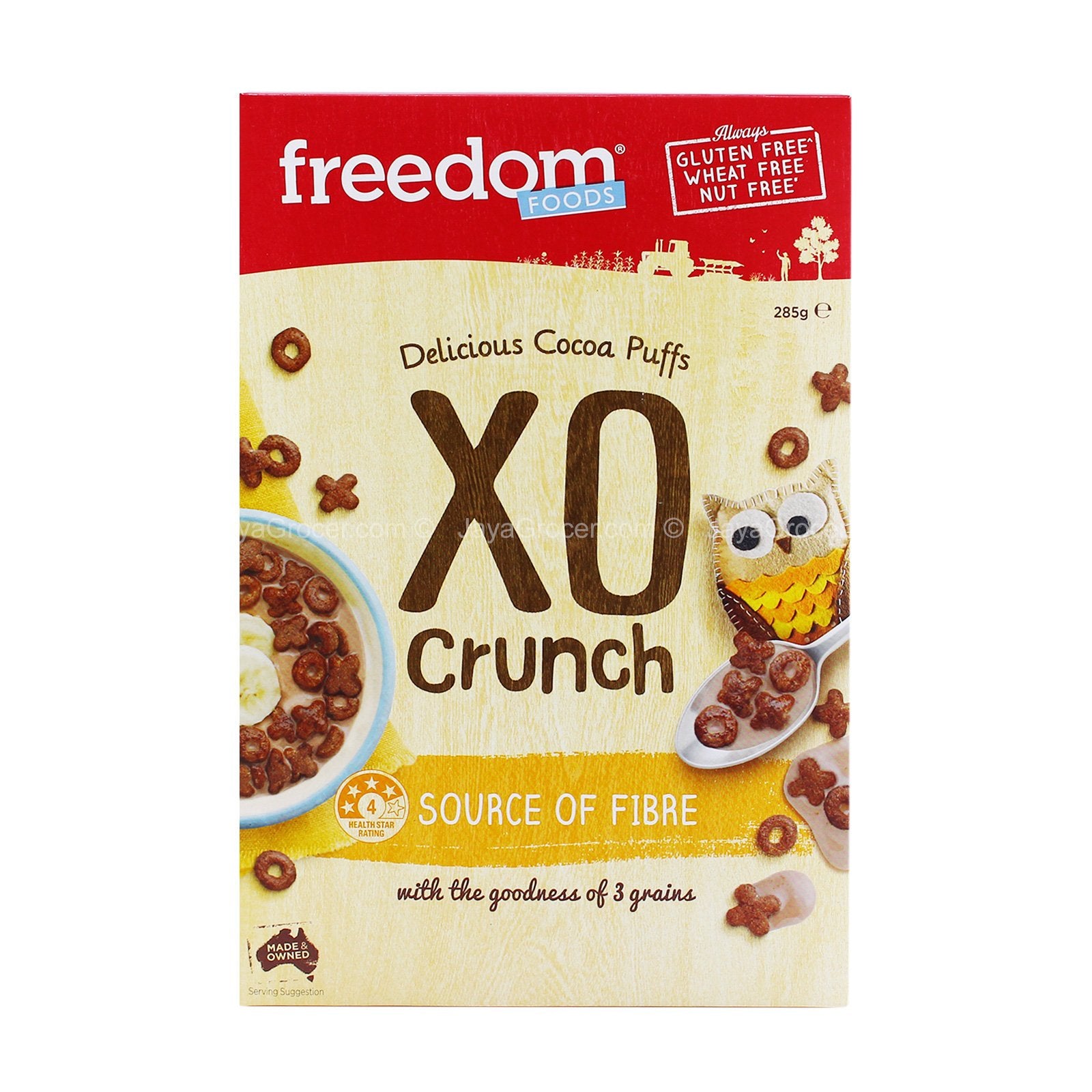 Freedom Foods XO Crunch Cocoa Puffs 285g