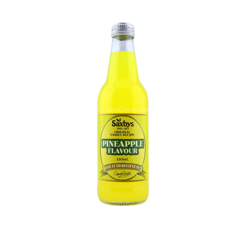 Saxbys Pineapple Soft Drink 330ml