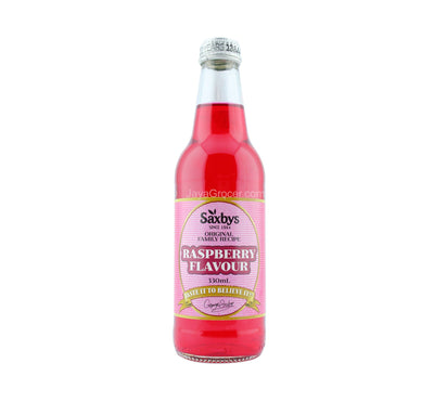 Saxbys Raspberry Soft Drink 330ml