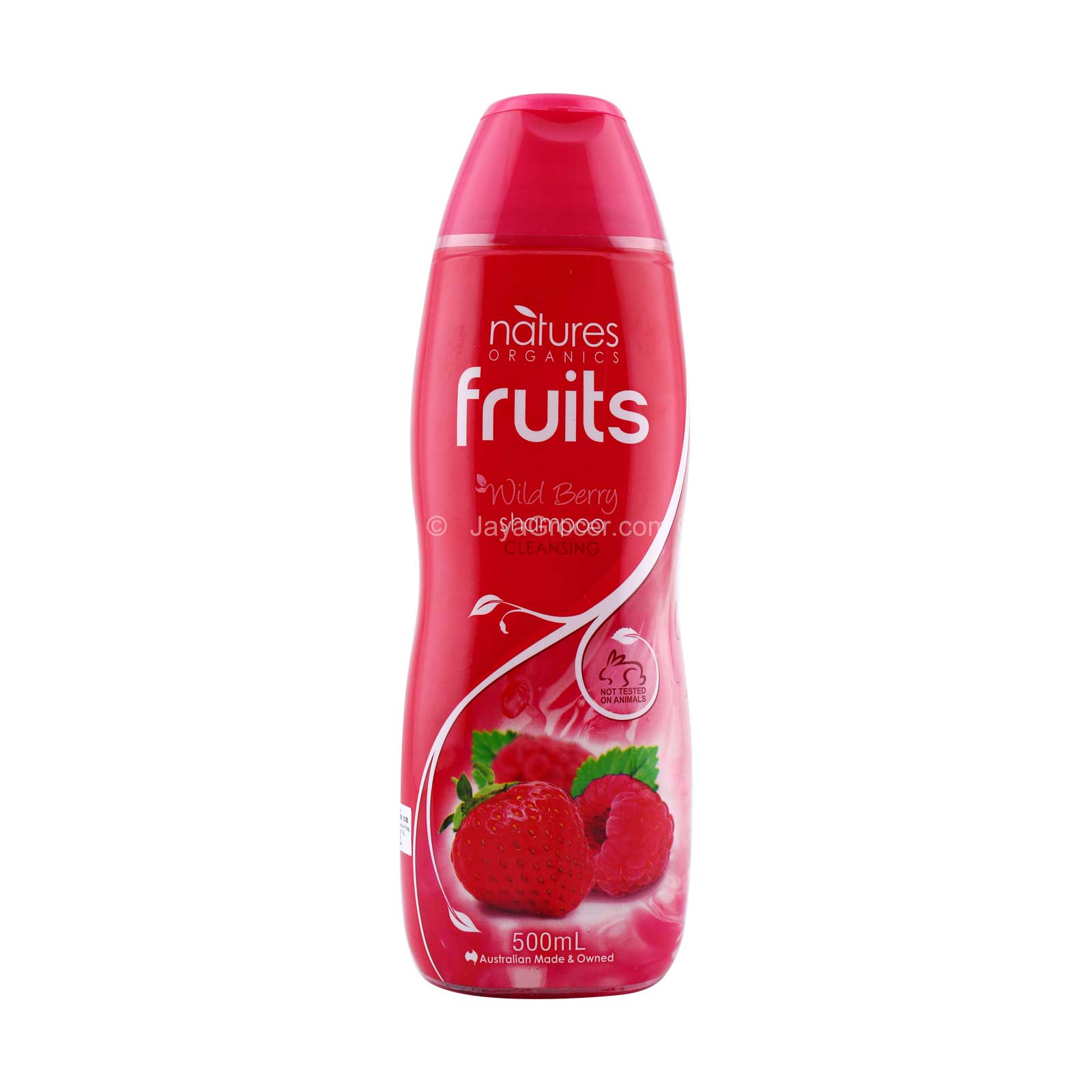 Natures Organics Fruits Wild Berry Shampoo 500ml