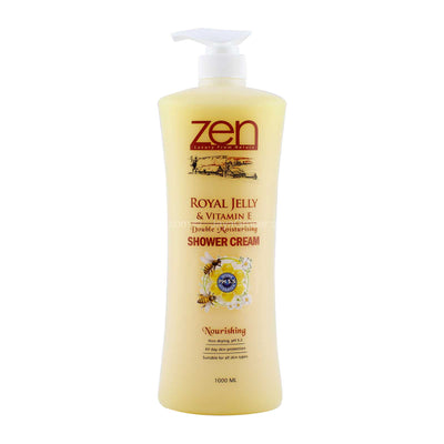 Zen Royal Jelly with Vitamin E Shower Cream 1000ml