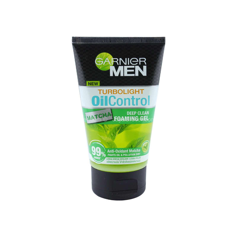 Garnier Men Turbolight Oil Control Matcha Foaming Gel 100ml