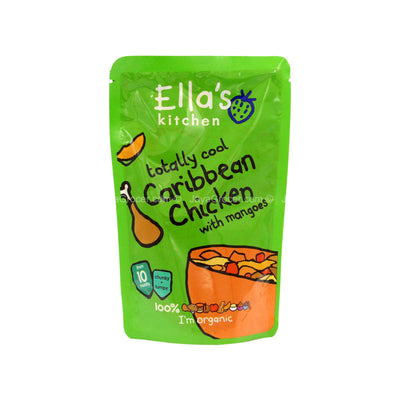 Ella's Kitchen Carribean Chicken with Mangoes Organic Baby Food Pouch 190g