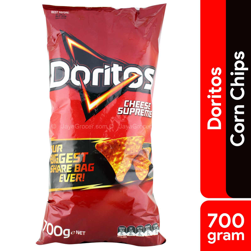 Doritos Cheese Supreme Corn Chips 700g