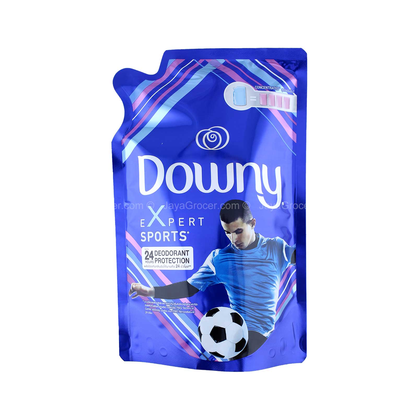 Downy Expert Sport Floral Concentrate Fabric Conditioner Refill Pack 540ml