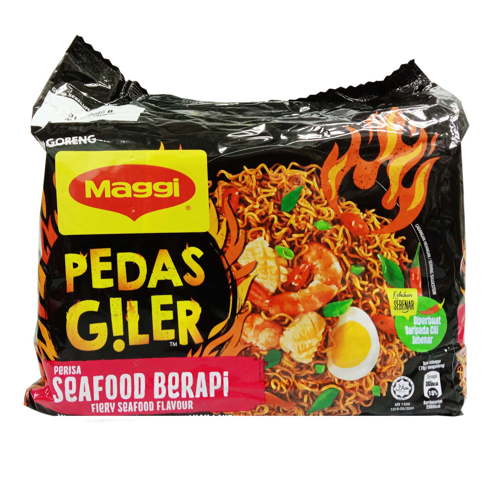 MAGGI PEDAS GILER SEAFOOD 5X76G