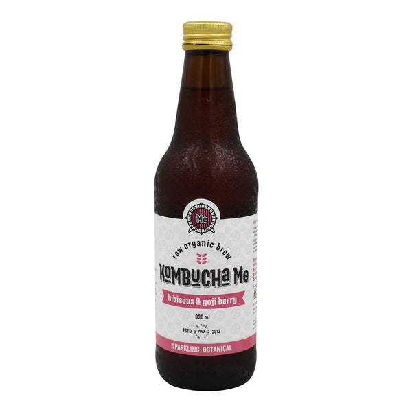 Kombucha Me Hibiscus & Goji Berry Sparkling Botanical 330ml