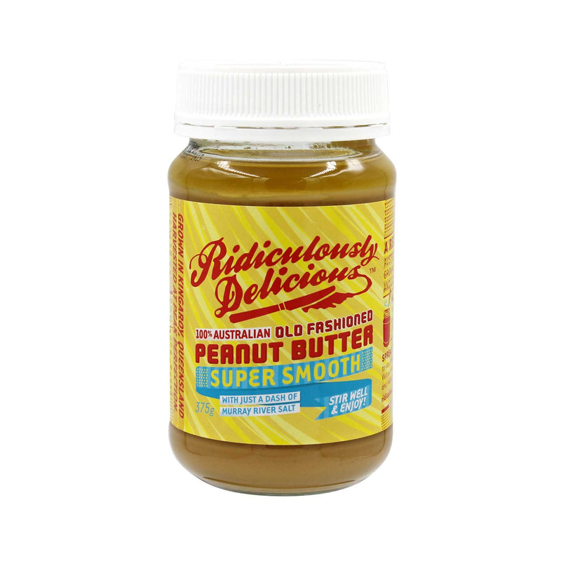 Ridiculously Delicious Peanut Butter Super Smooth 375g