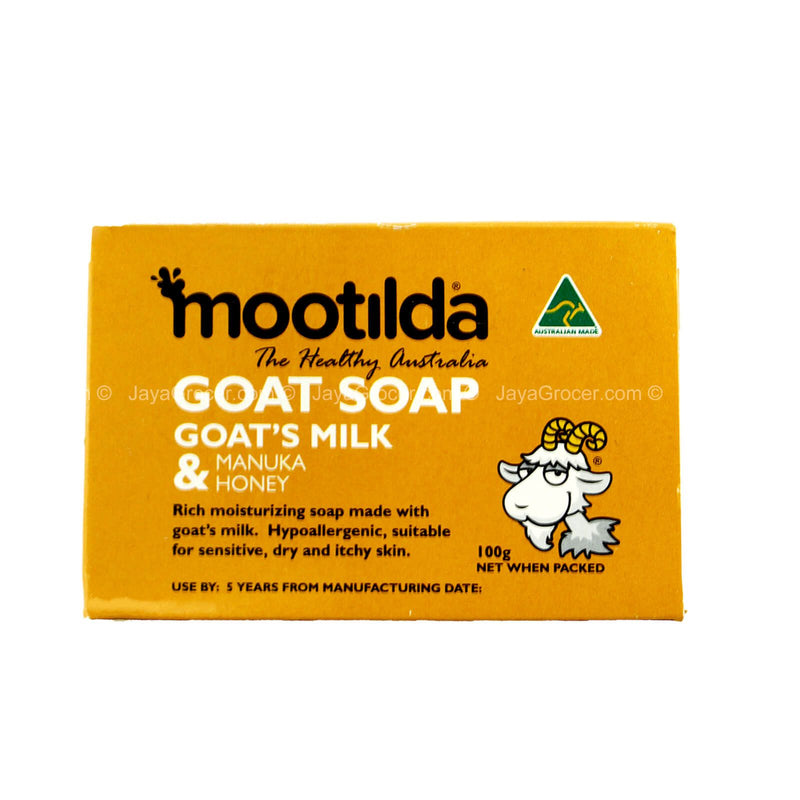 Mootilda Goat Soap with Goat's Milk & Manuka Honey 100g