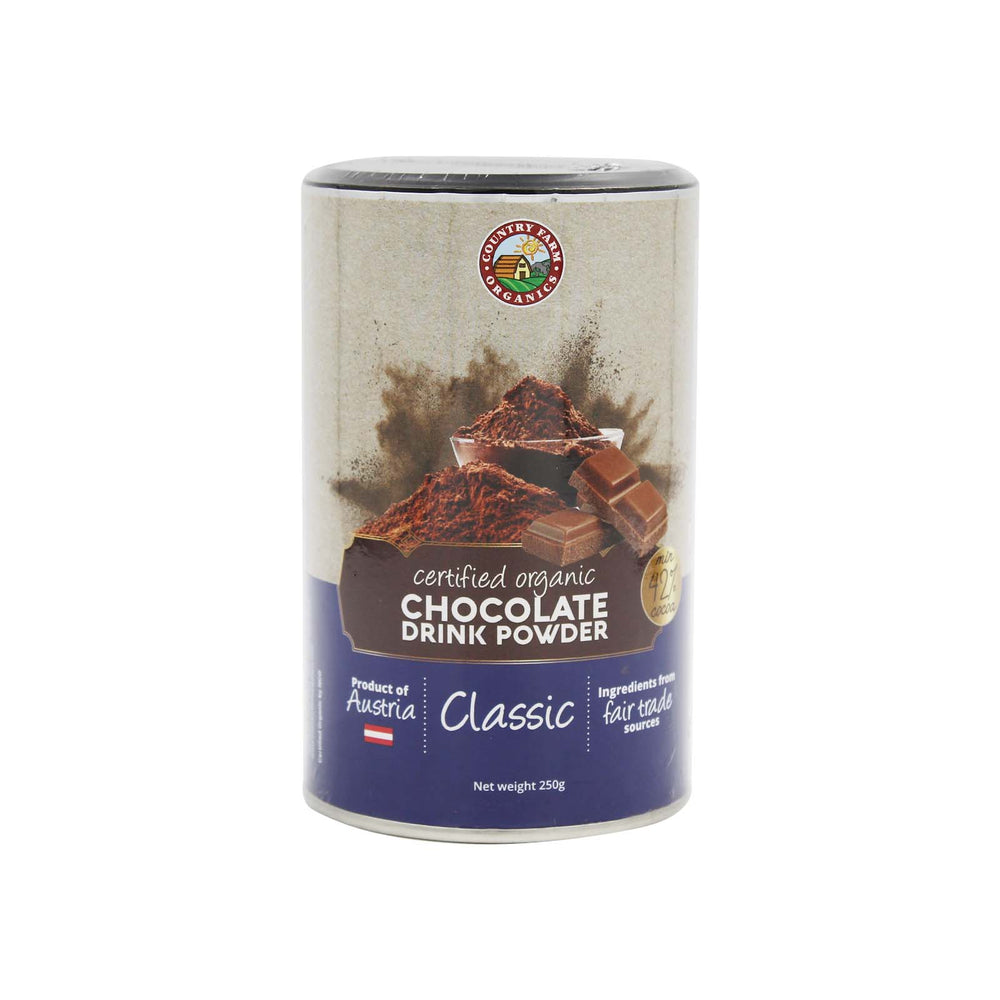 Country Farm Organic Classic Chocolate Drink Powder 250g
