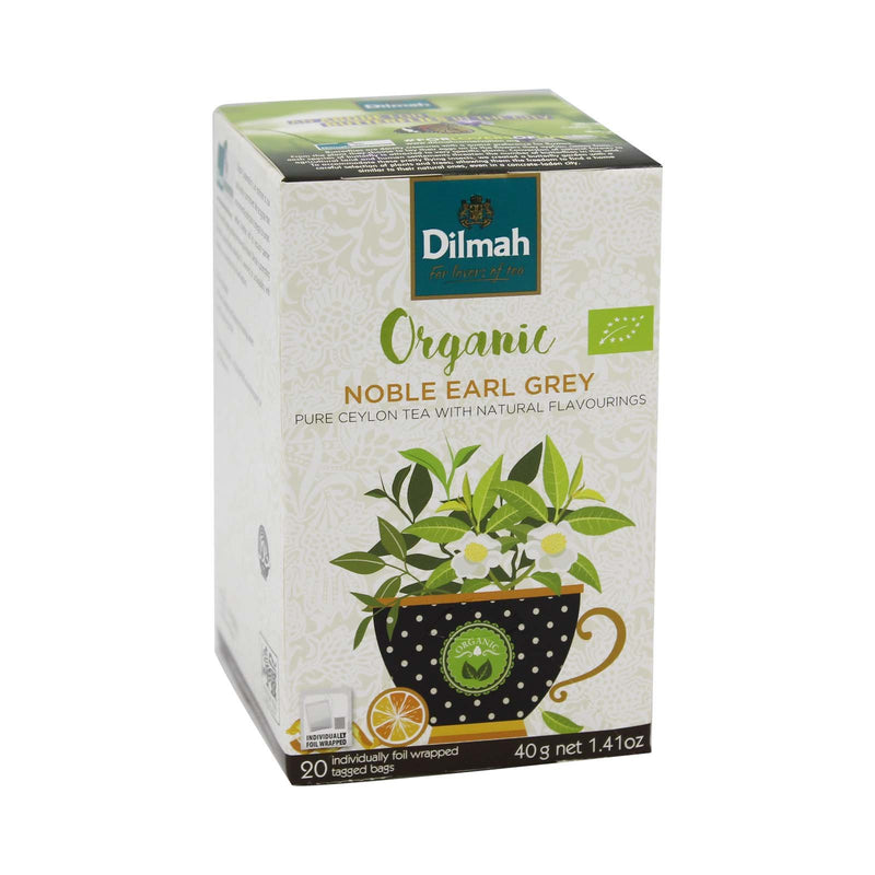 Dilmah Organic Noble Earl Grey Tea 40g