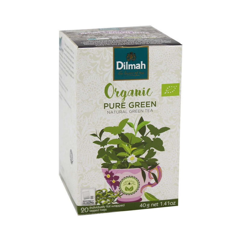 Dilmah Organic Pure Green Natural Green Tea 40g