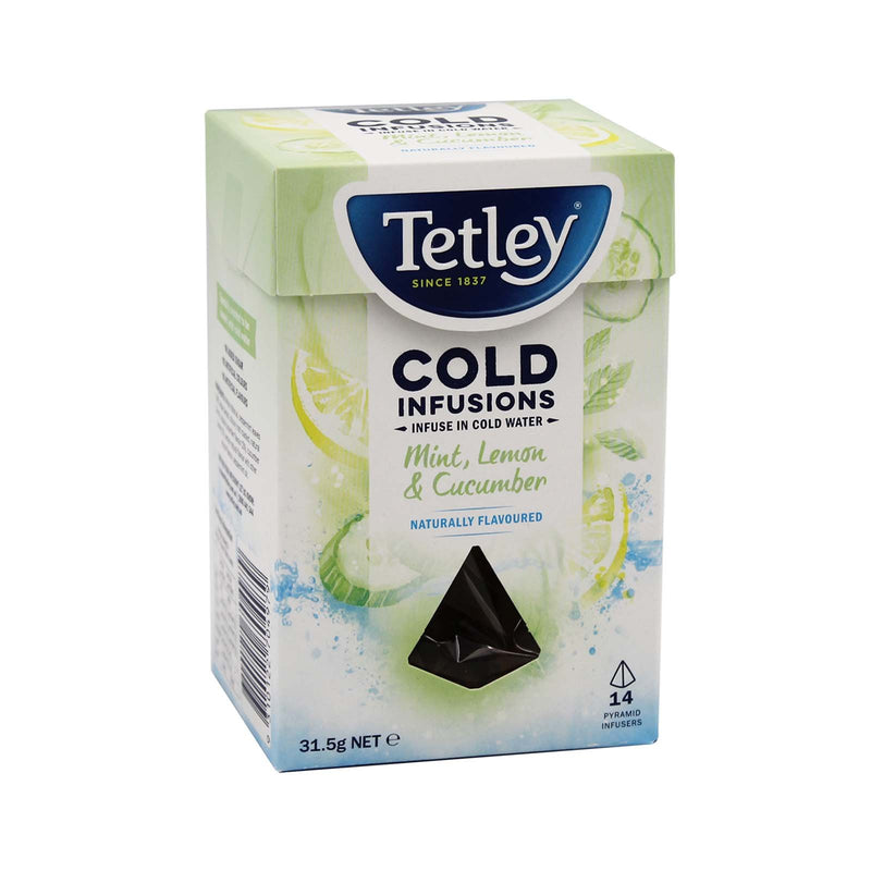 Tetley Cold Infusions Mint, Lemon & Cucumber 31.5g
