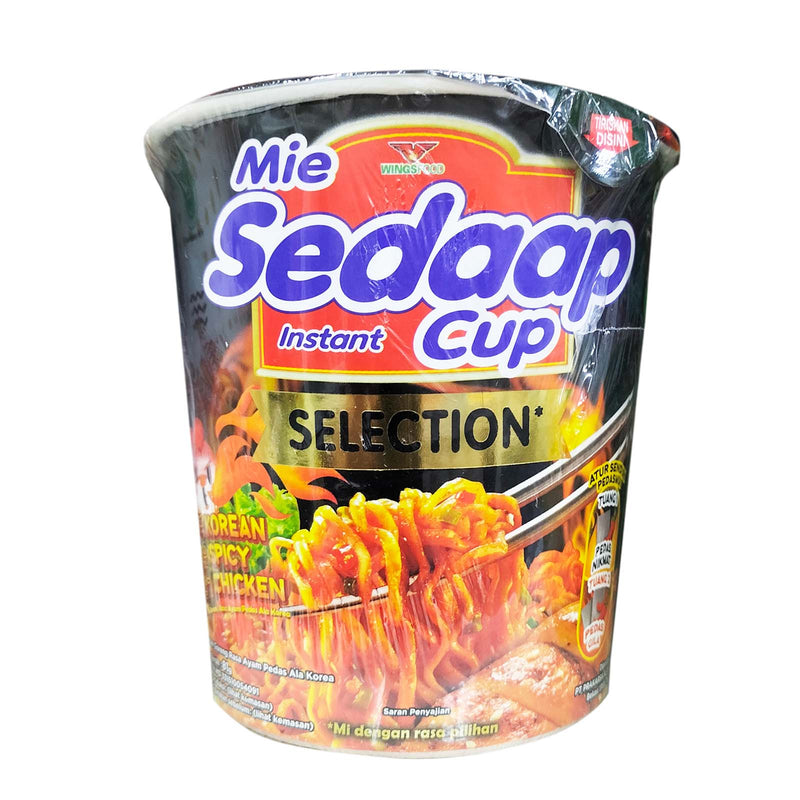 Mi Sedaap Cup Selection Korean Spicy Chicken Flavour Instant Noodle 81g