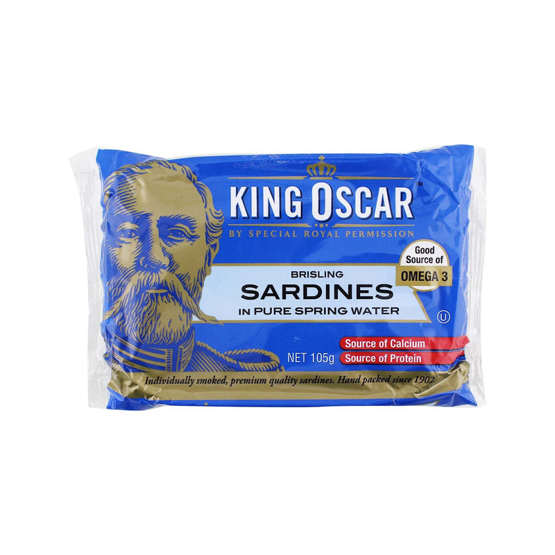 King Oscar Sardines in Pure Spring Water 105g