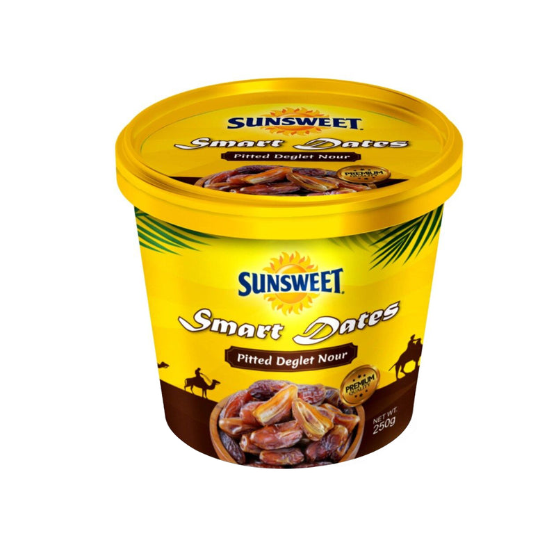 Sunsweet Smart Dates Pitted Canister 250g