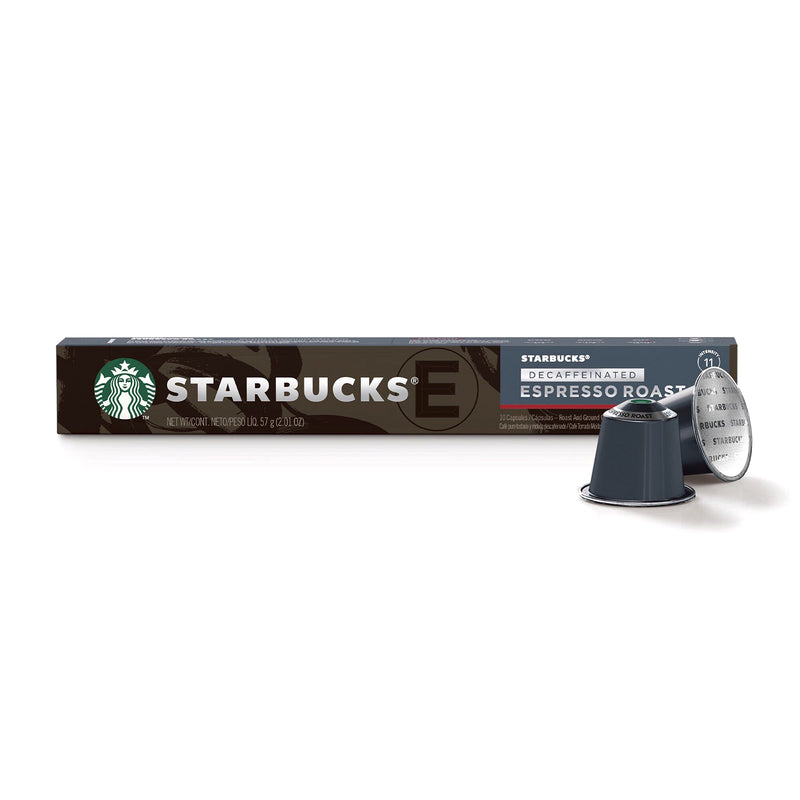 Starbucks Nespresso Decaff Espresso Roast Coffee Capsules 57g