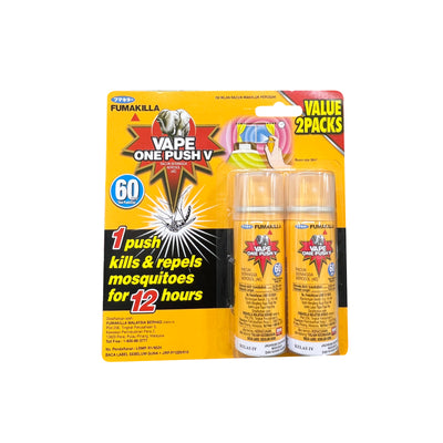 Fumakilla Vape One Push (Value Pack) 60 days x 2