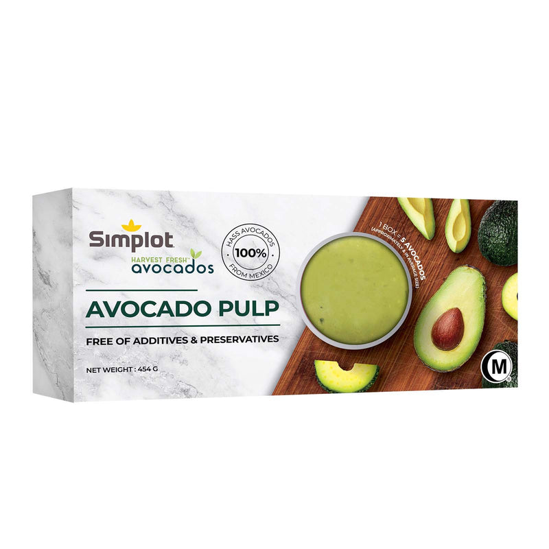 SIMPLOT FROZEN AVOCADO PULP 454G