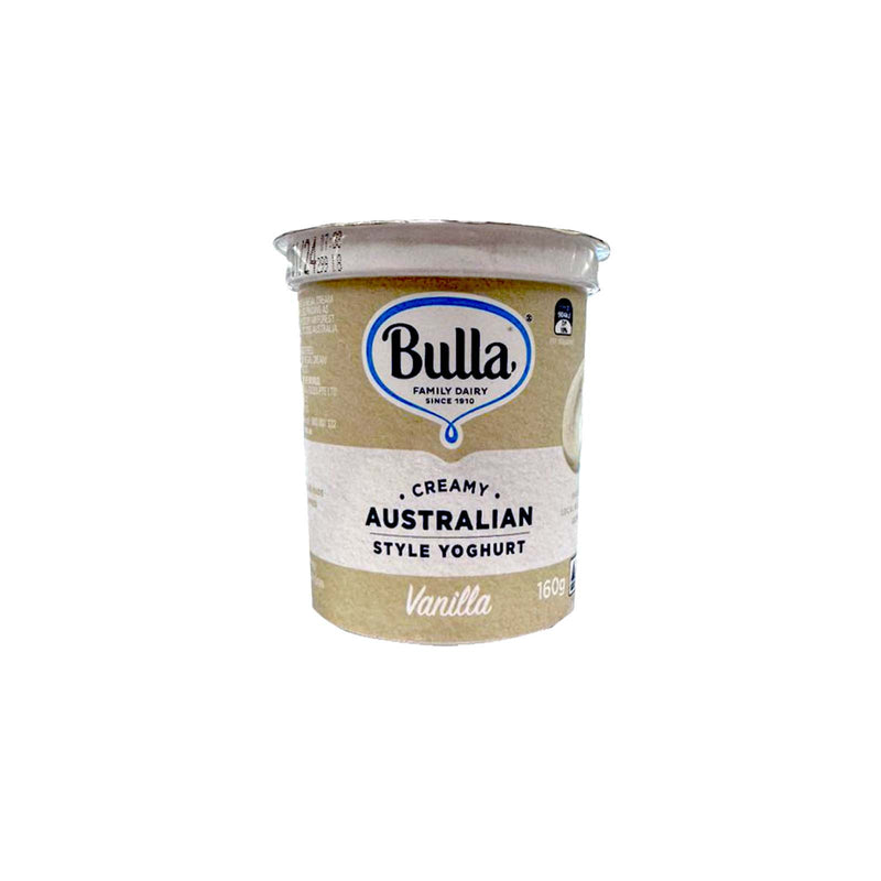 Bulla Australian Style Yogurt Vanilla 160g