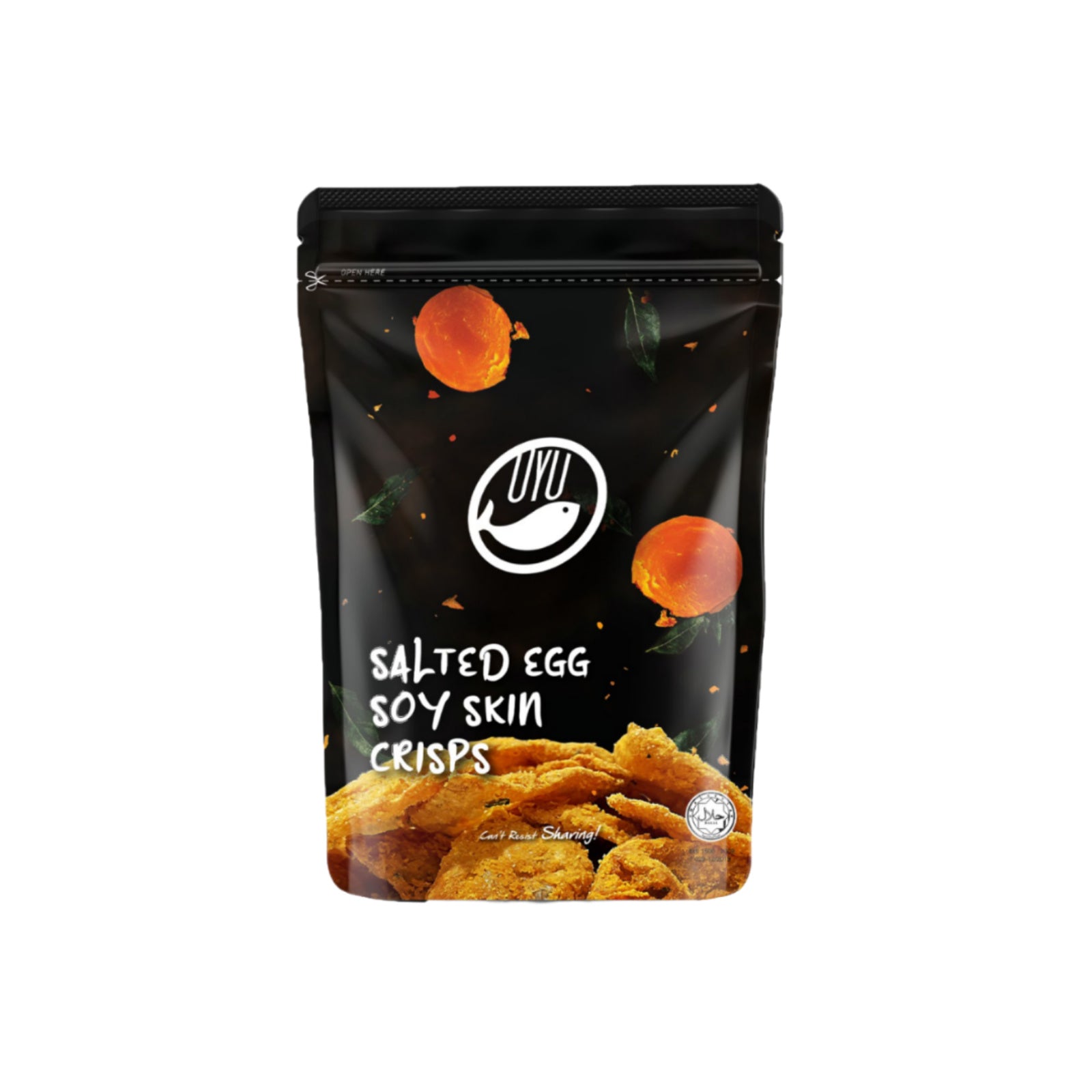 Oyu Salted Egg Soy Skin Crisps 100g