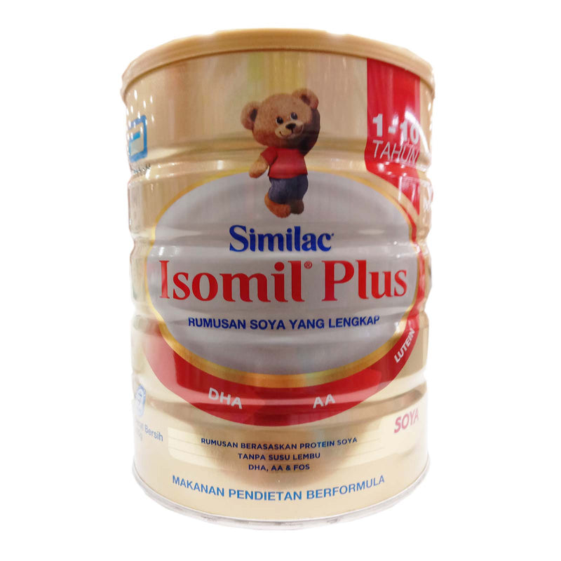 Similac Isomil Plus Soy Formulated Milk (1-10 years old) 850g