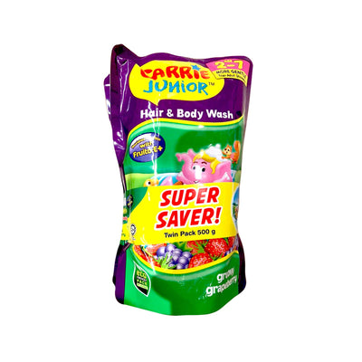 Carrie Junior Hair Body Groovy Grapeberry Twin Refill 500g