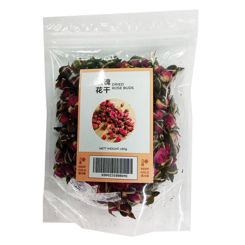 Chai Huat Hin Dried Rose Buds 50g