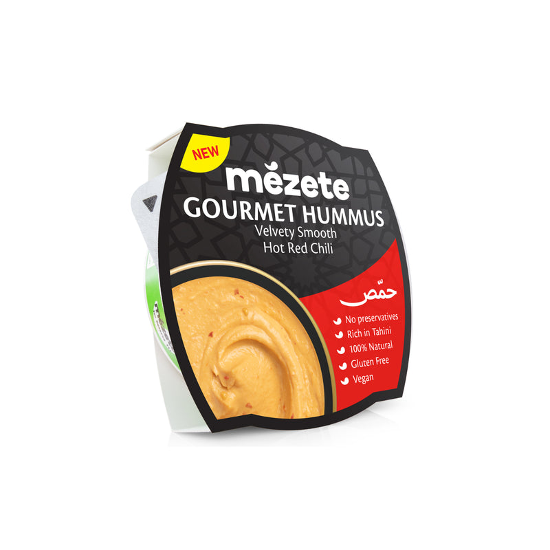 MEZETE HUMMUS RED HOT CHILLI 215G