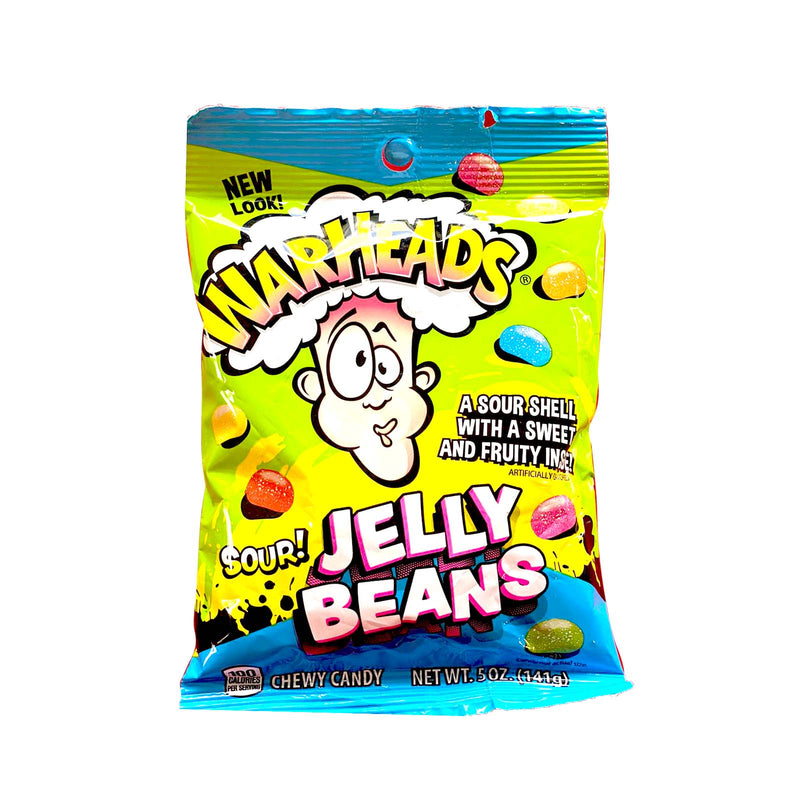 Warheads Sour Jelly Beans 141g