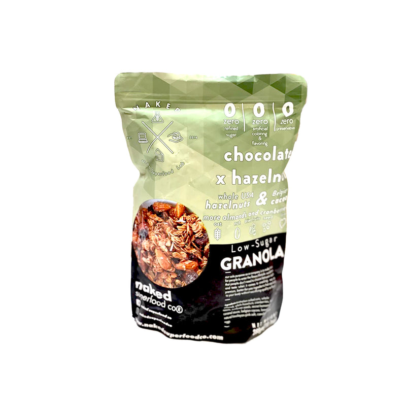 Naked Superfood Low Sugar Granola Chocolate Flavour 288g