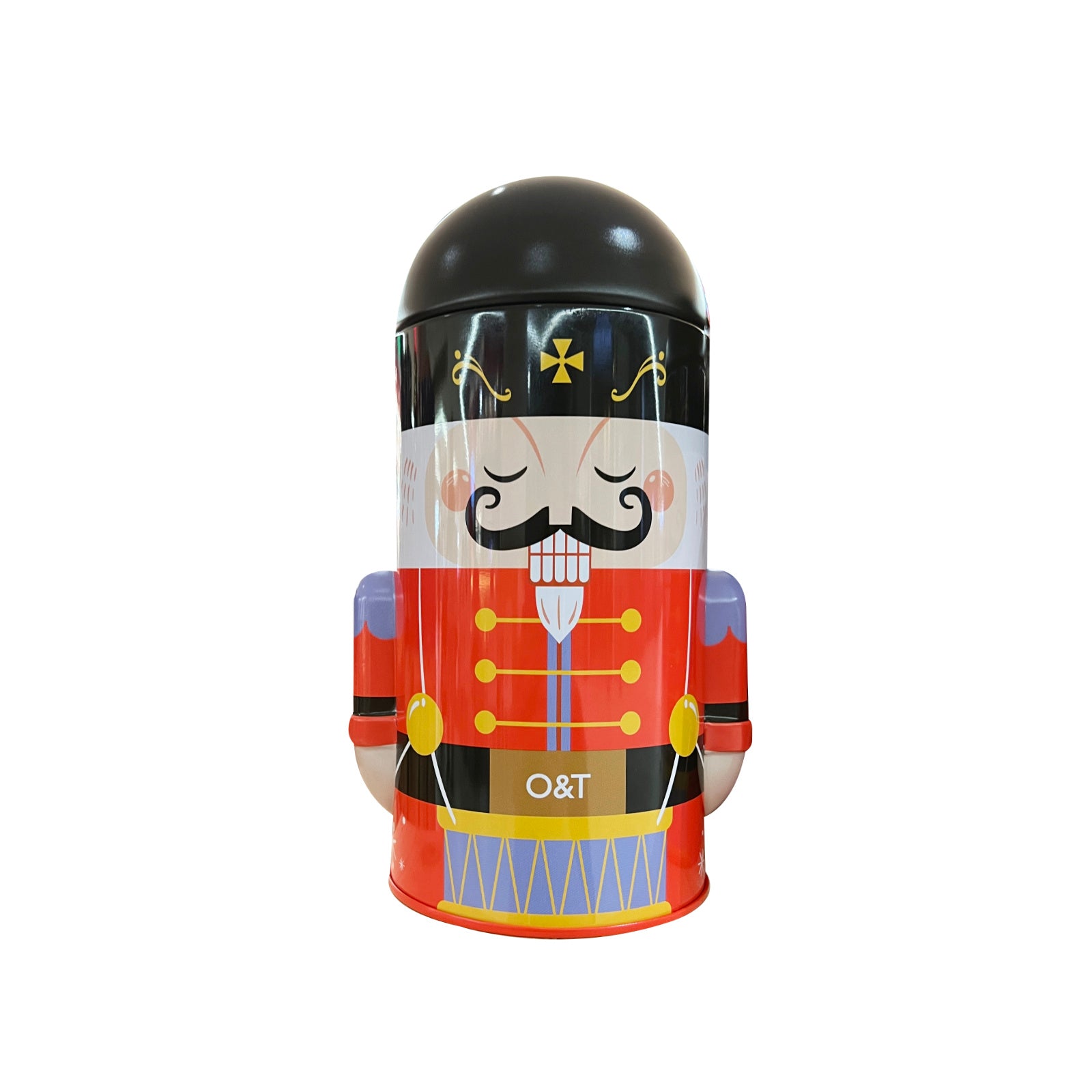 O&T Santa Drum Buttery Cookies 10pcs