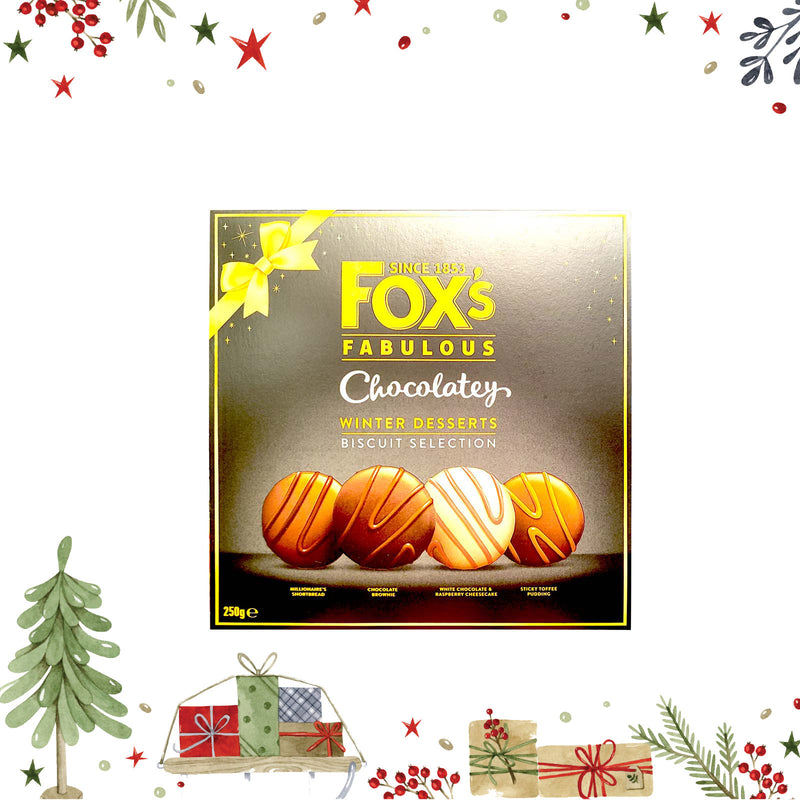 Foxs Chocolatey Winter Dessert Biscuit Selection 250g