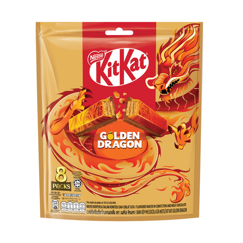 Kit Kat Golden Dragon Sharebag 17g x 9